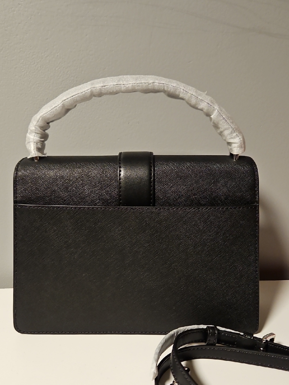 Michael Kors Greenwich Saffiano Leather Satchel - Picture 8 of 12